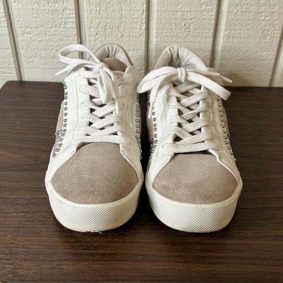Zara Snake Skin Sneakers, size 40. 2 studs are missing on back. (See Pictures) - Picture 2 of 7